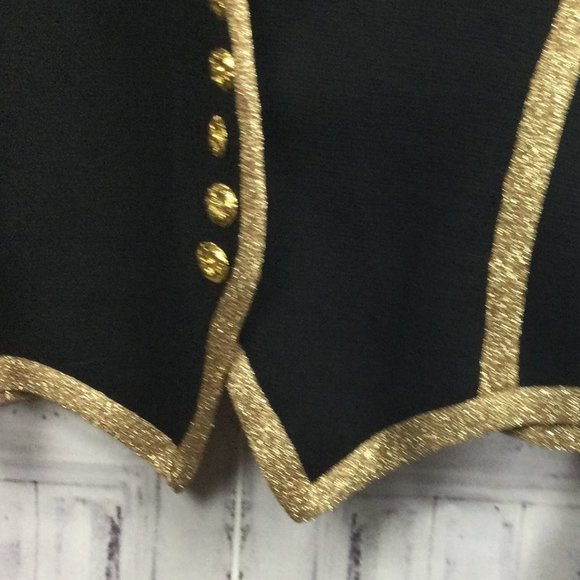 Vintage Yves Saint Laurent Black Cardigan Blazer - Picture 7 of 10